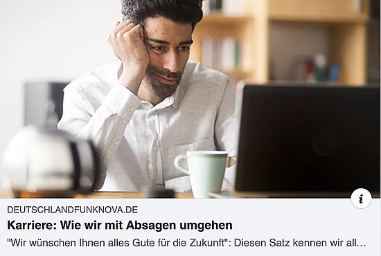 Wie wir Absagen weniger persönlich nehmen Wie wir Absagen weniger persönlich nehmen
