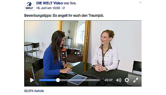 N24 zu Besuch bei Karrierecoach Jessica Wahl N24 zu Besuch bei Karrierecoach Jessica Wahl