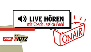 Live im Radio mit Jessica Wahl Umgang mit Feedback und Kritik